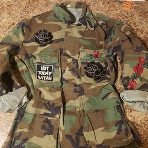 Authentic Military Camo Jacket